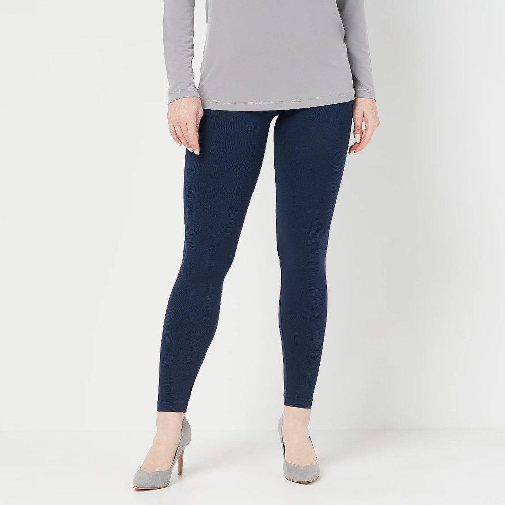 Women's Plus Leggings - Navy
